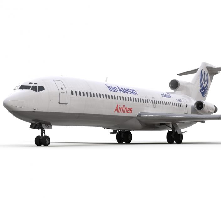 3D Boeing 727-200 Iran Aseman