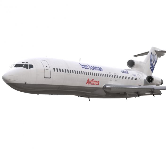 3D Boeing 727-200 Iran Aseman