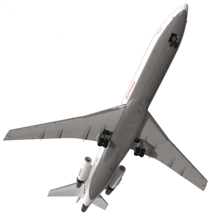 3D Boeing 727-200 Iran Aseman