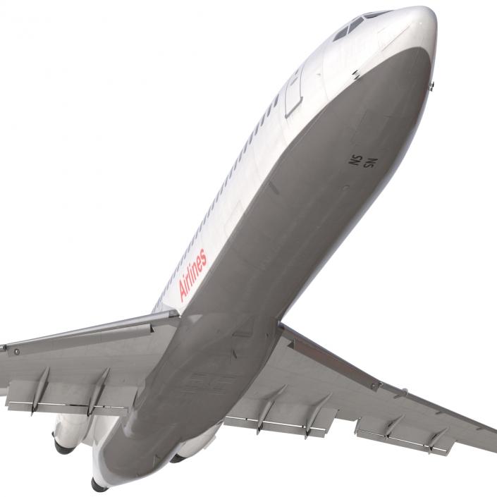 3D Boeing 727-200 Iran Aseman