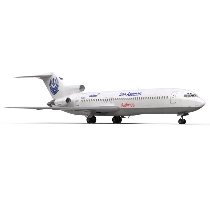 3D Boeing 727-200 Iran Aseman