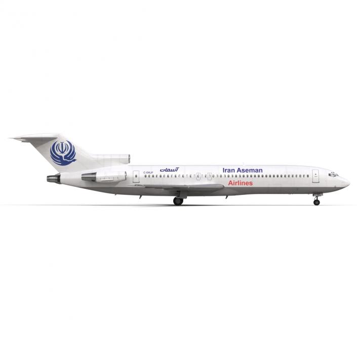 3D Boeing 727-200 Iran Aseman