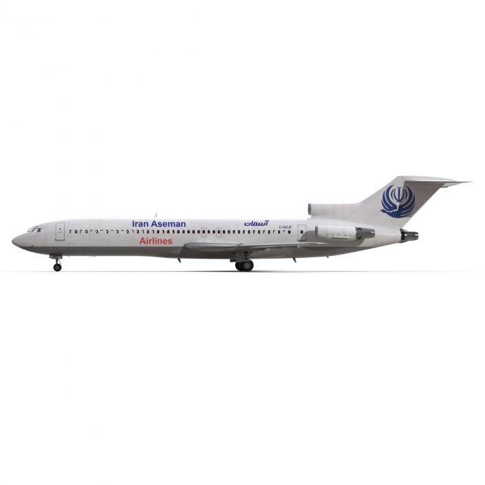 3D Boeing 727-200 Iran Aseman