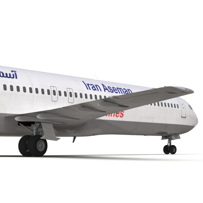 3D Boeing 727-200 Iran Aseman