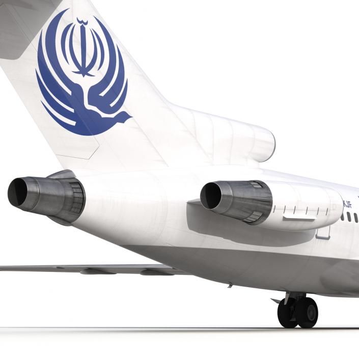 3D Boeing 727-200 Iran Aseman