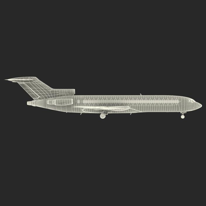 3D Boeing 727-200 Iran Aseman