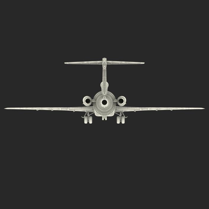 3D Boeing 727-200 Iran Aseman