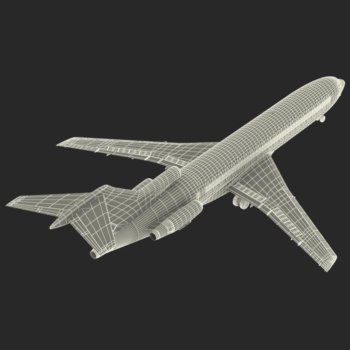 3D Boeing 727-200 Iran Aseman