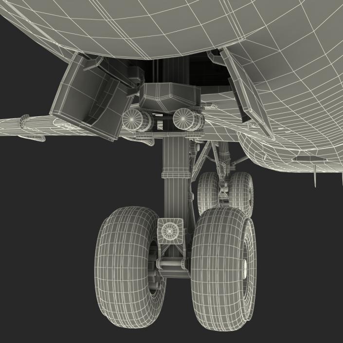 3D Boeing 727-200 Iran Aseman