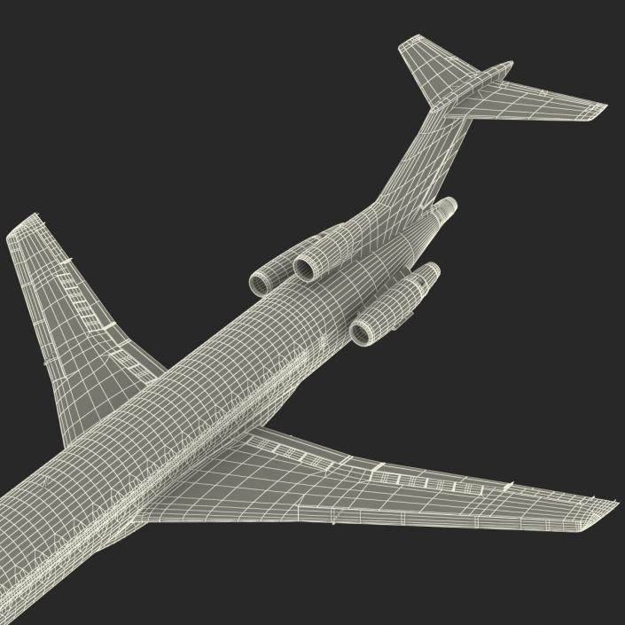 3D Boeing 727-200 Iran Aseman