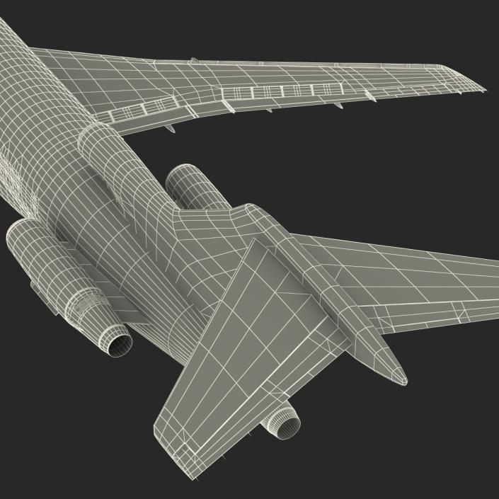 3D Boeing 727-200 Iran Aseman