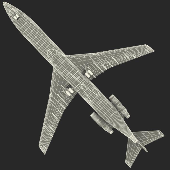 3D Boeing 727-200 Iran Aseman