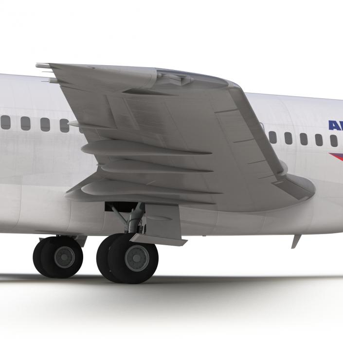 3D model Boeing 727-200 Air France