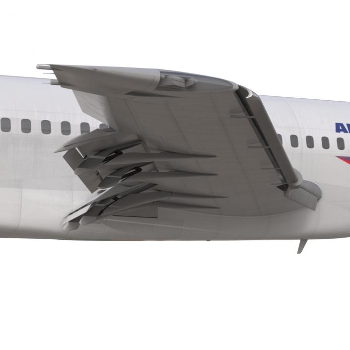 3D model Boeing 727-200 Air France