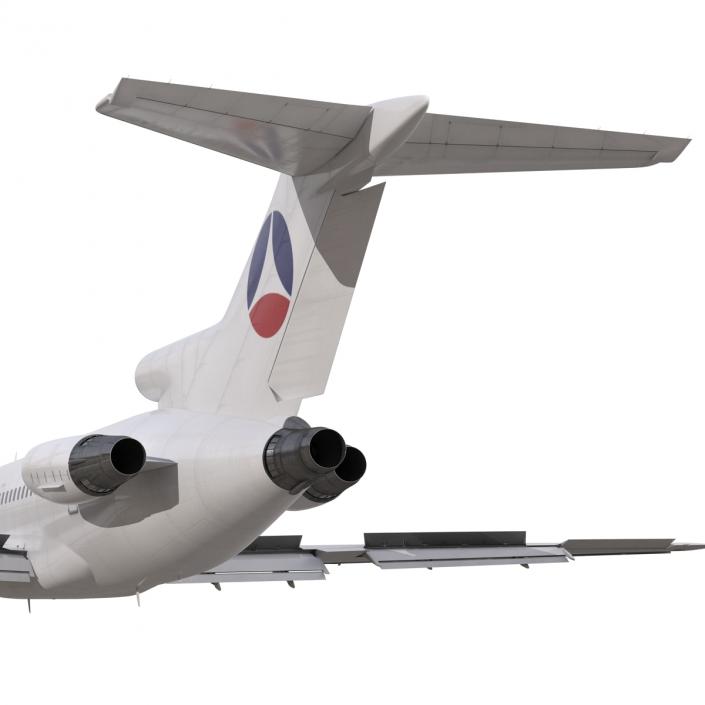 3D model Boeing 727-200 Air France