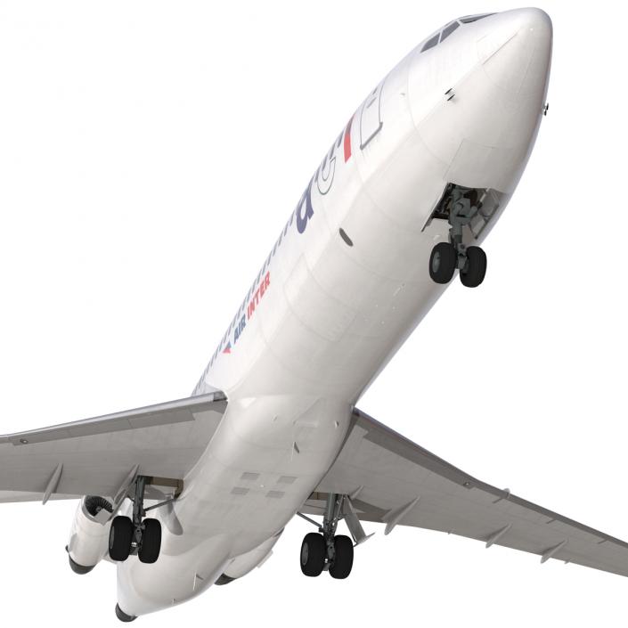 3D model Boeing 727-200 Air France