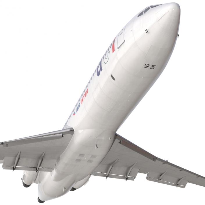 3D model Boeing 727-200 Air France