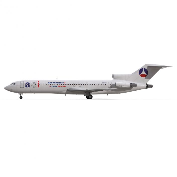 3D model Boeing 727-200 Air France