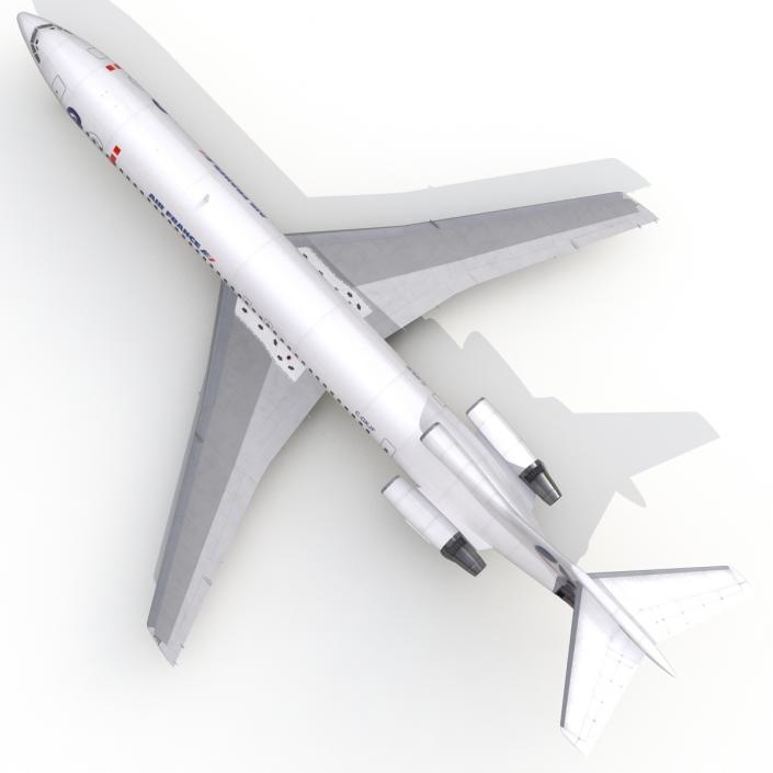 3D model Boeing 727-200 Air France