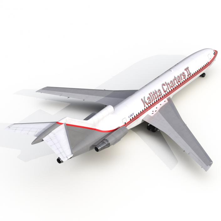 3D Boeing 727-200 Kalitta Air