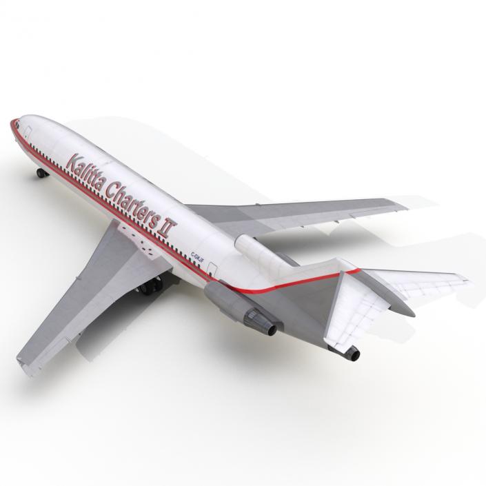 3D Boeing 727-200 Kalitta Air