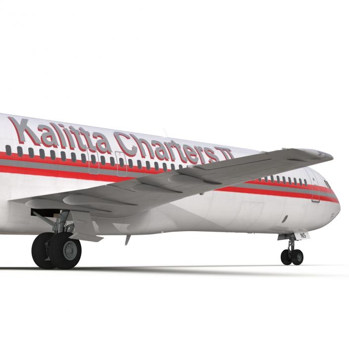 3D Boeing 727-200 Kalitta Air