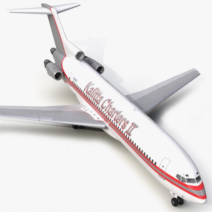 3D Boeing 727-200 Kalitta Air