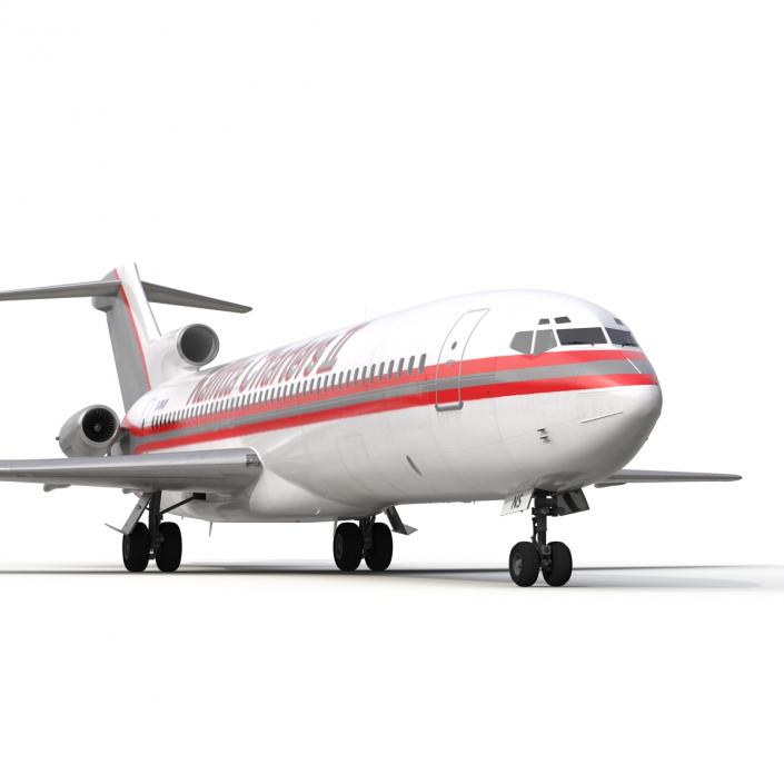 3D Boeing 727-200 Kalitta Air