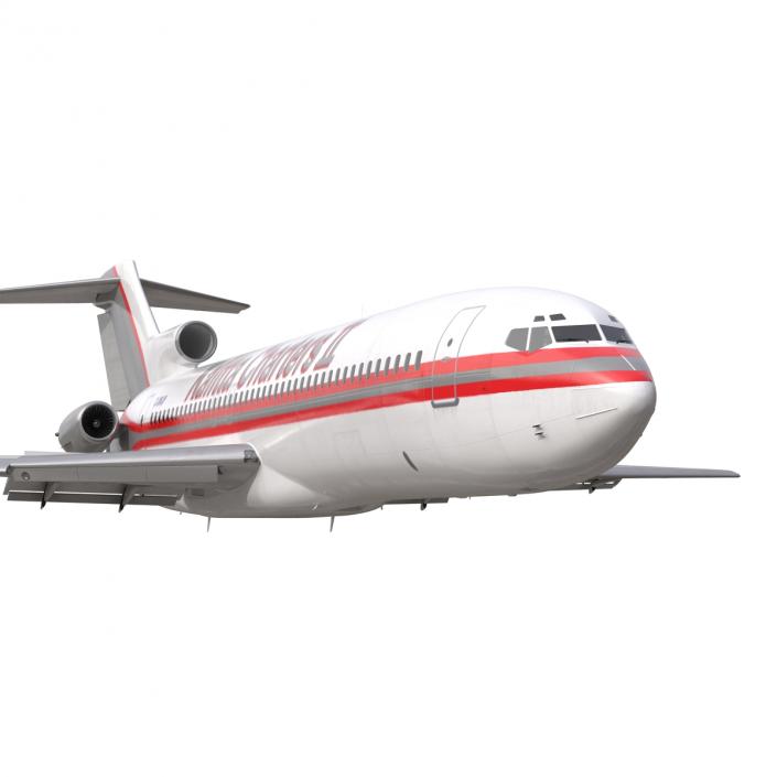 3D Boeing 727-200 Kalitta Air