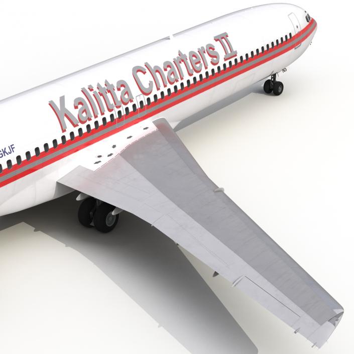 3D Boeing 727-200 Kalitta Air