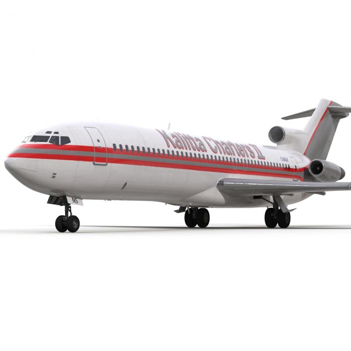 3D Boeing 727-200 Kalitta Air