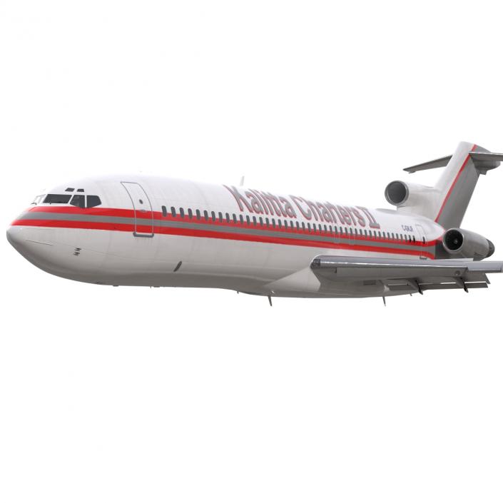 3D Boeing 727-200 Kalitta Air