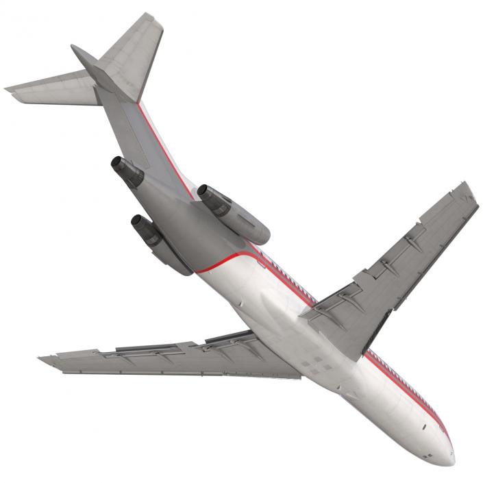 3D Boeing 727-200 Kalitta Air