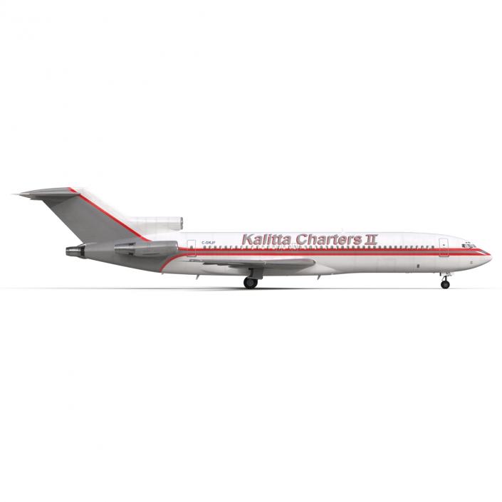 3D Boeing 727-200 Kalitta Air