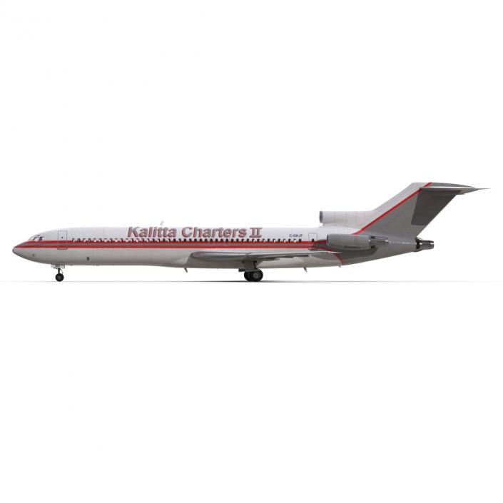 3D Boeing 727-200 Kalitta Air