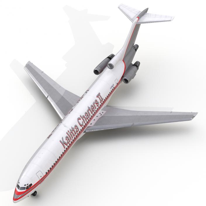 3D Boeing 727-200 Kalitta Air