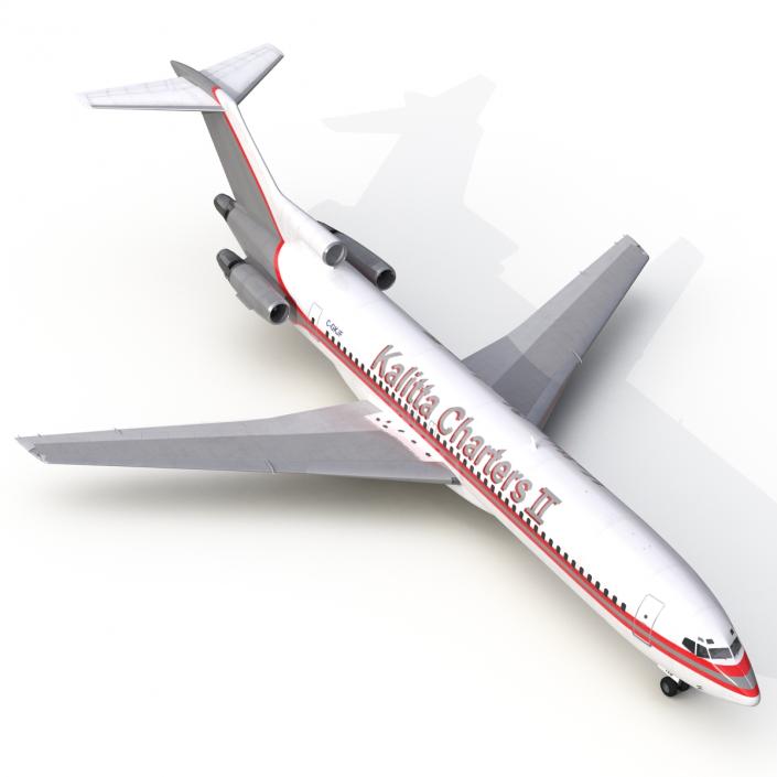 3D Boeing 727-200 Kalitta Air