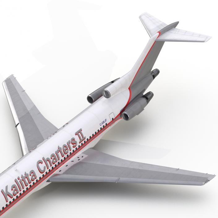 3D Boeing 727-200 Kalitta Air