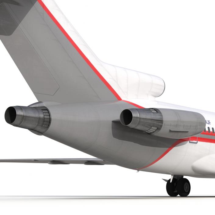 3D Boeing 727-200 Kalitta Air