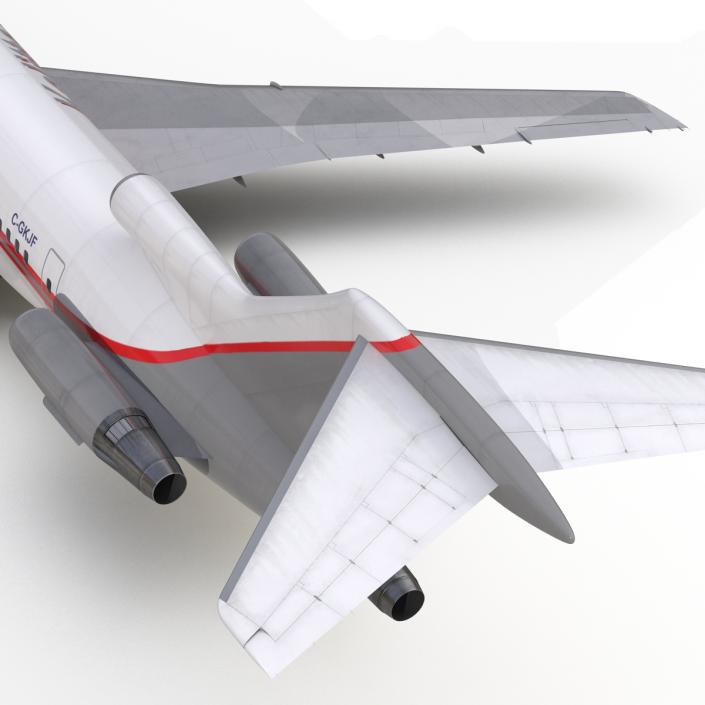 3D Boeing 727-200 Kalitta Air