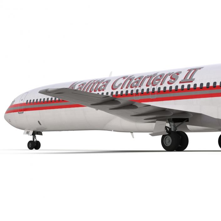 3D Boeing 727-200 Kalitta Air