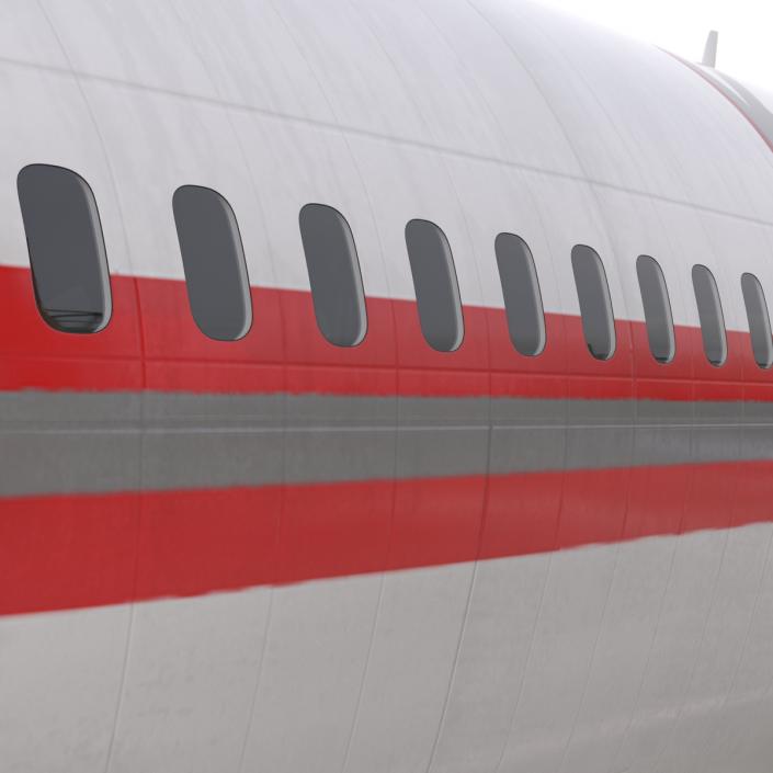 3D Boeing 727-200 Kalitta Air