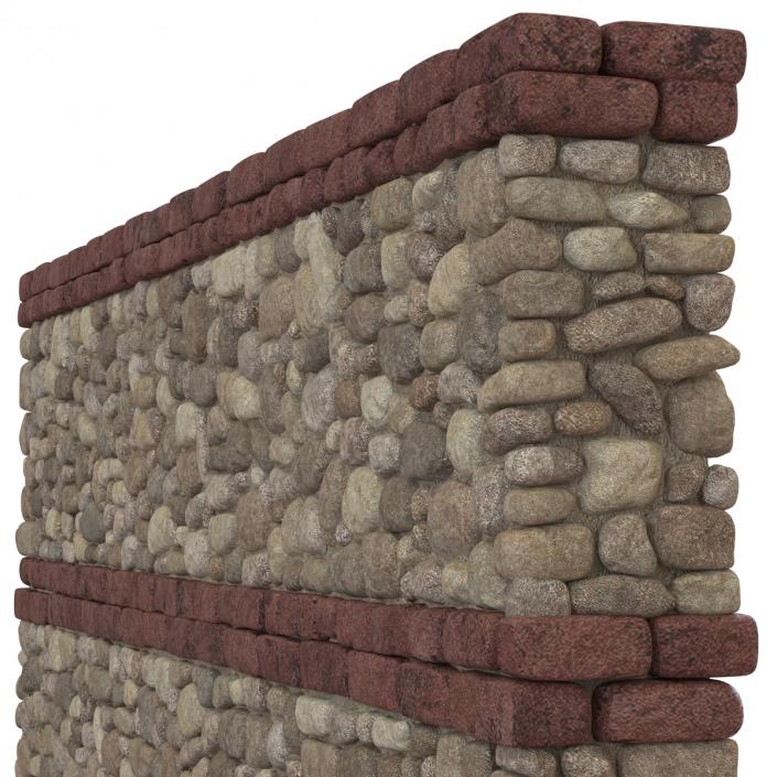 Wall Section Greco Roman 3D model