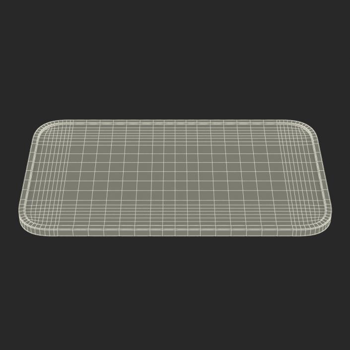 3D Silver Bar 1g model