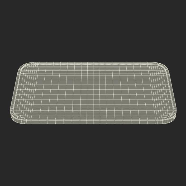 3D Silver Bar 2g model