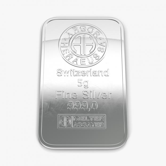 3D Gold and Silver Bars Collection