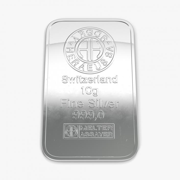 3D Gold and Silver Bars Collection