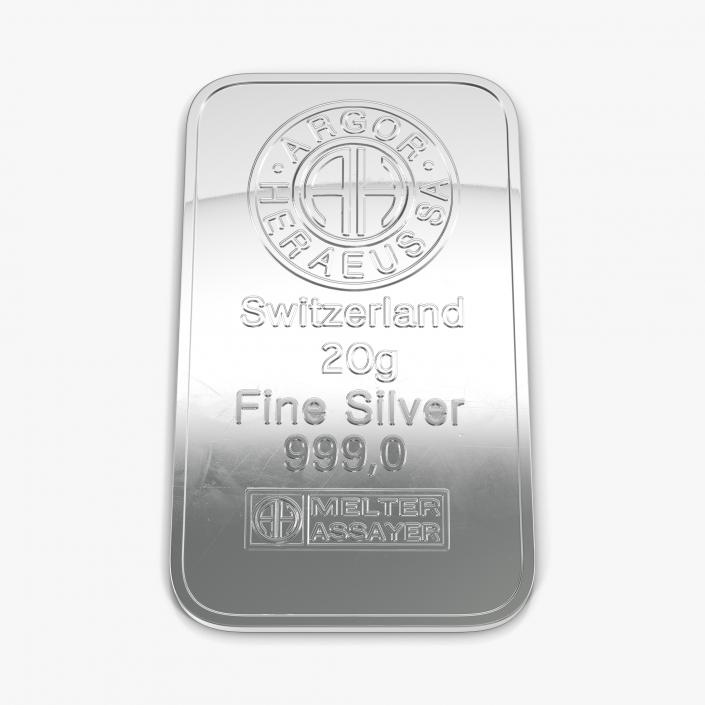 3D Gold and Silver Bars Collection