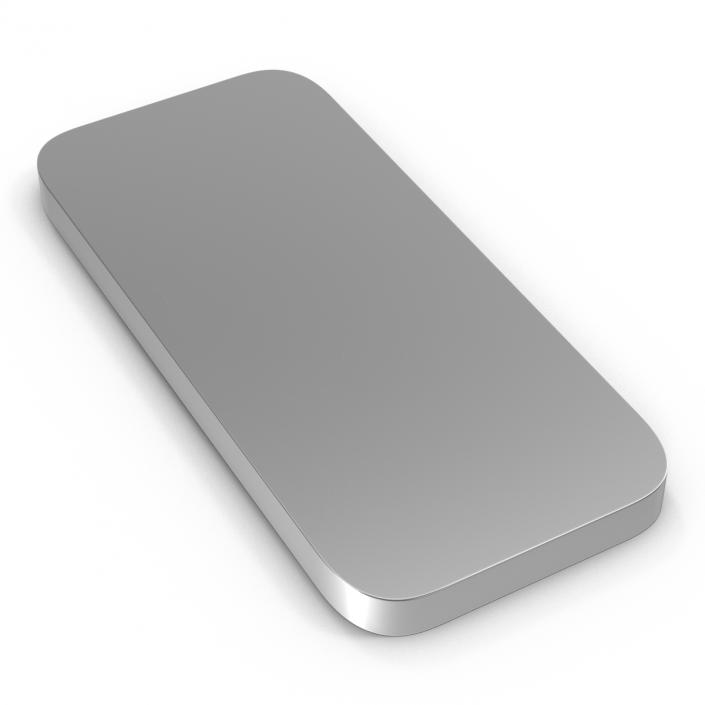 3D model Silver Bar 500g