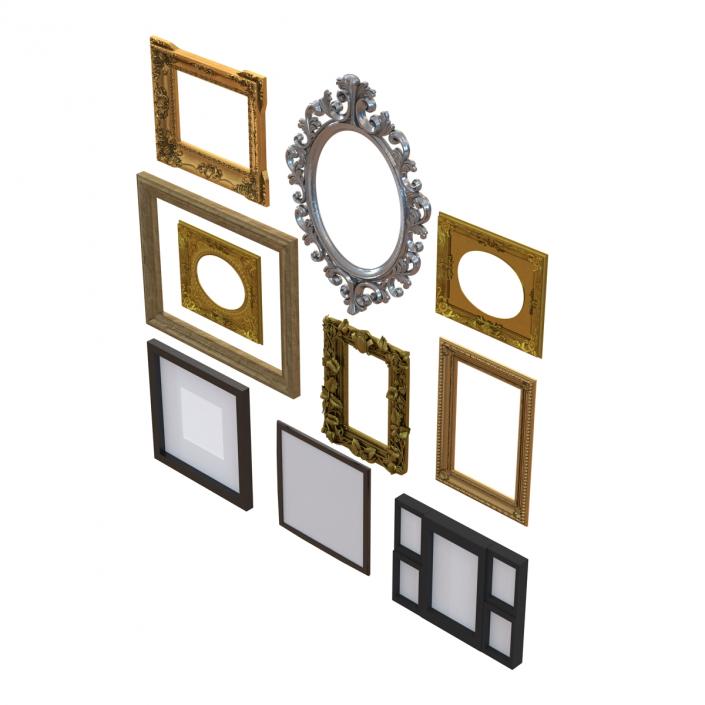 Picture Frames 3D Models Collection 2 3D